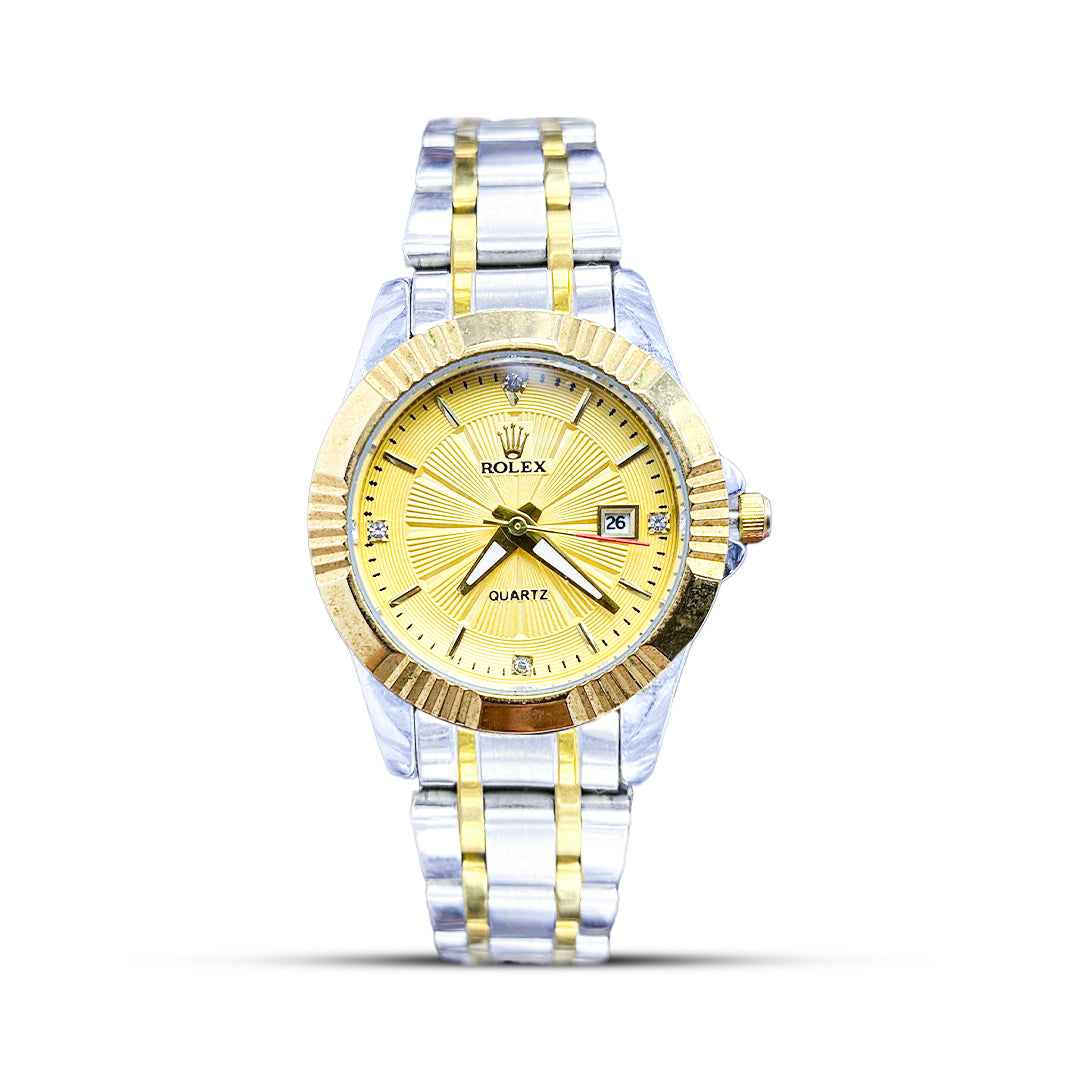 Rolex Classic Gold Dial with Date Display
