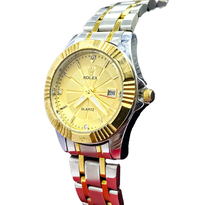 Rolex Classic Gold Dial with Date Display