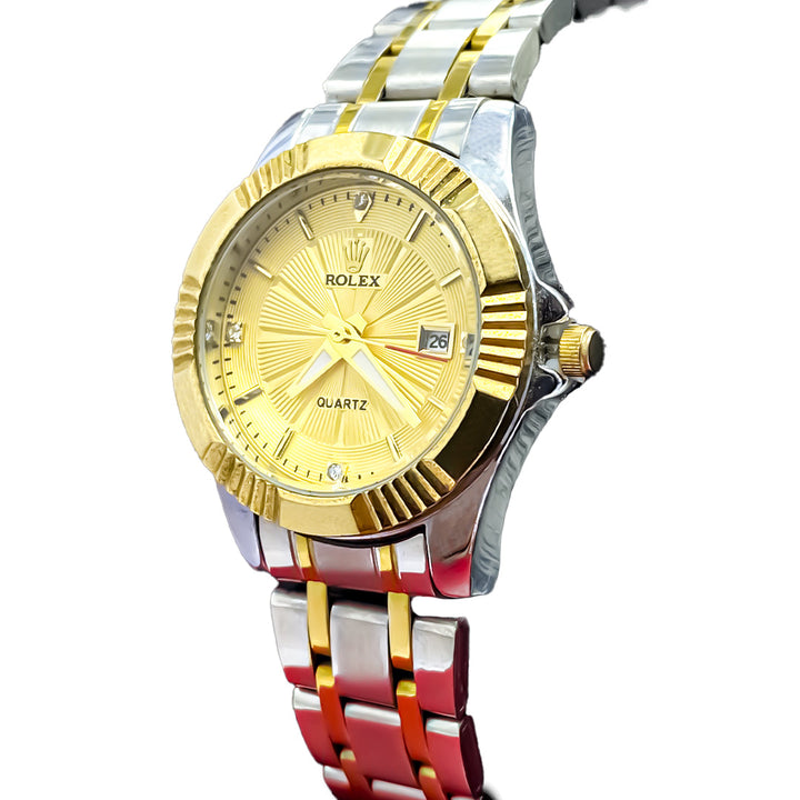 Rolex Classic Gold Dial with Date Display