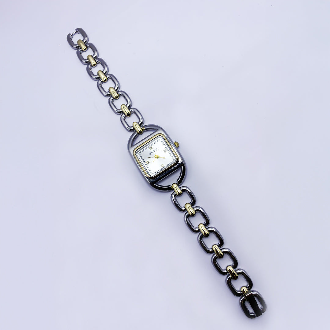 Gucci Elegant Two-Tone Design